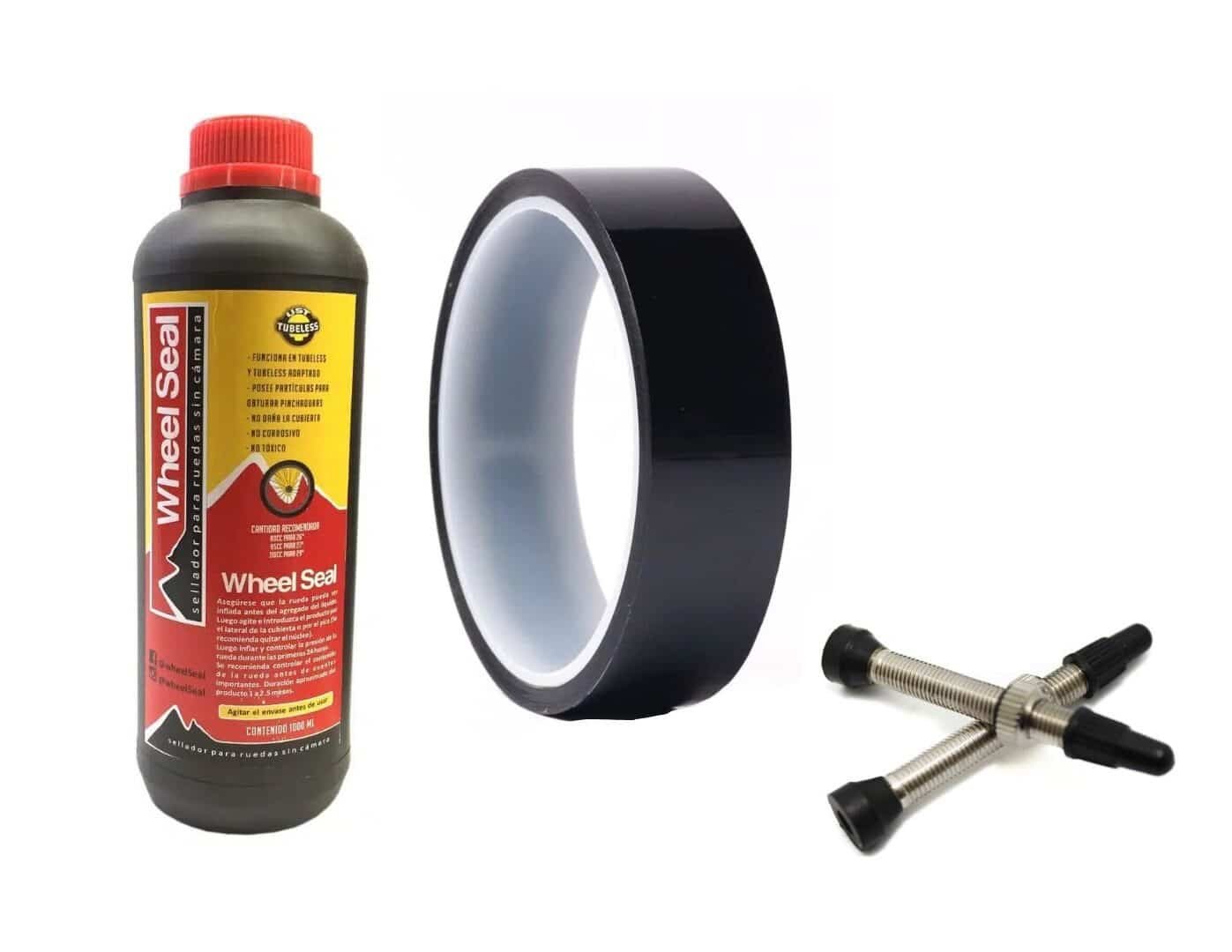 P2 KIT Wheel Seal Completo Con Liquido 1lts - Imagen 1