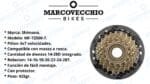 SHIMANO TZ500 A ROSCA 14-28t CON PROTECTOR - Imagen 3