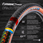 MSC DRAGSTER 29×2.20 TLR 2C XC EPIC SHIELD 120TPI - Imagen 5