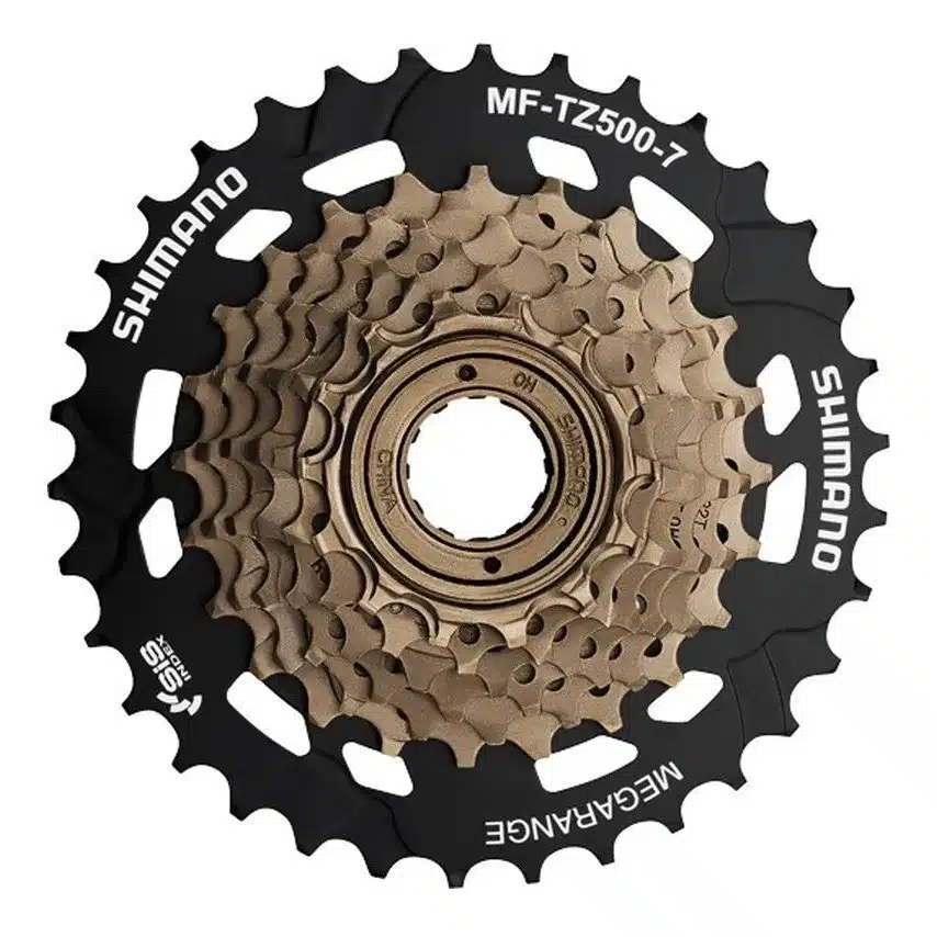 D_NQ_NP_2X_725032-MLA43385078253_092020-F SHIMANO TZ500 A ROSCA 14-34T - Imagen 1
