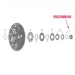 Cierre/Tuerca Para Piñón Shimano 12v - Imagen 5