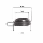 KIT DE RETENES EZMTB 36x46x48.7mm - Imagen 5