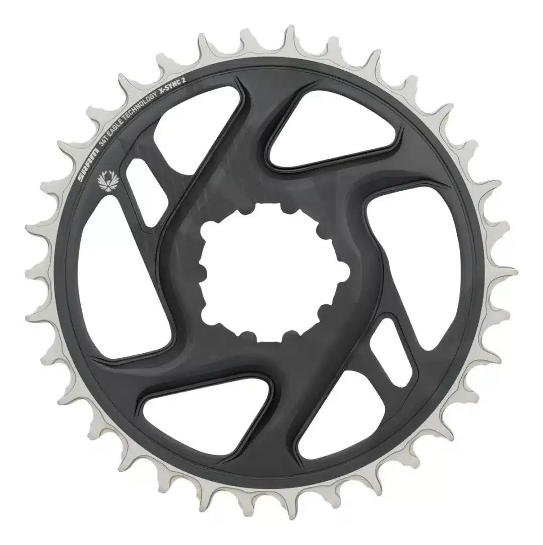 D_NQ_NP_2X_690253-MLU78018456852_082024-F SRAM EAGLE X-SYNC 2 DIRECT MOUNT OFFSET 3mm 34t - Imagen 1