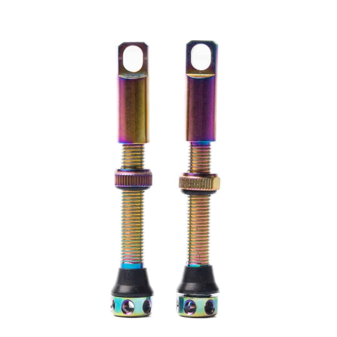 PRIMER FOTO (9) PAR VALVULAS LIT RIDING PRESTA TUBELESS PREMIUM 44mm - Imagen 1