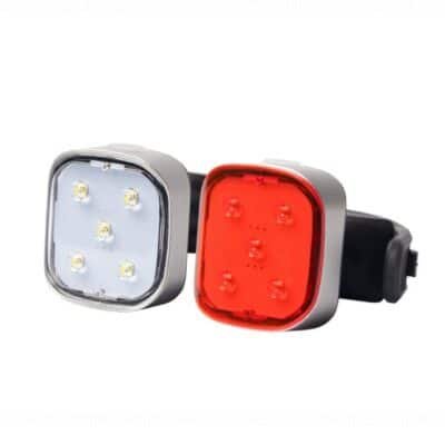 KIT LUCES LIT RIDING Delantera y Trasera 120LM Usb