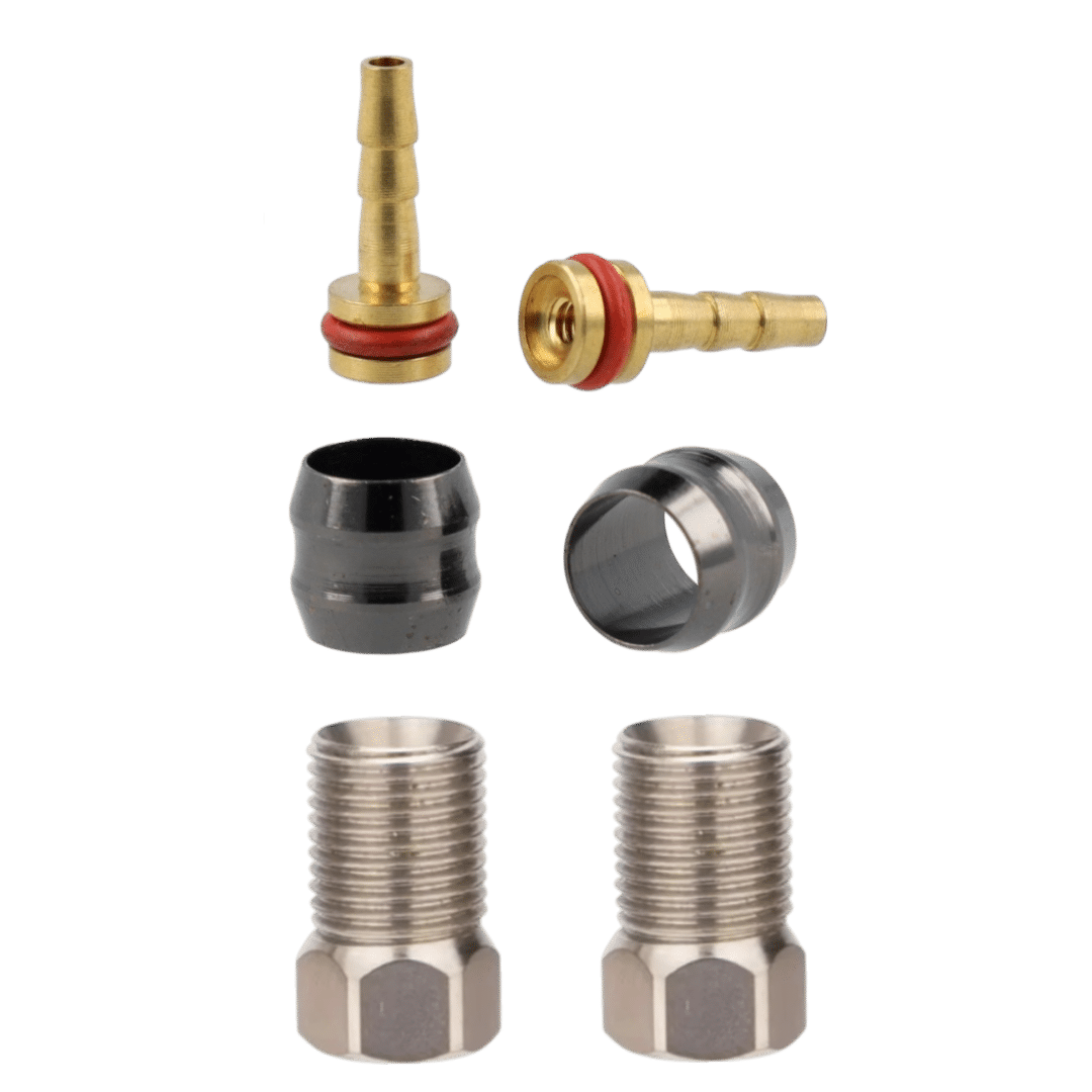fietsonderdeel-ELVEDES-HYDRAULISCHE-SLANG-AANSLUITSET-TEKTRO-5.0 (3) PIN Y OLIVA PARA FRENOS TRP - Imagen 1