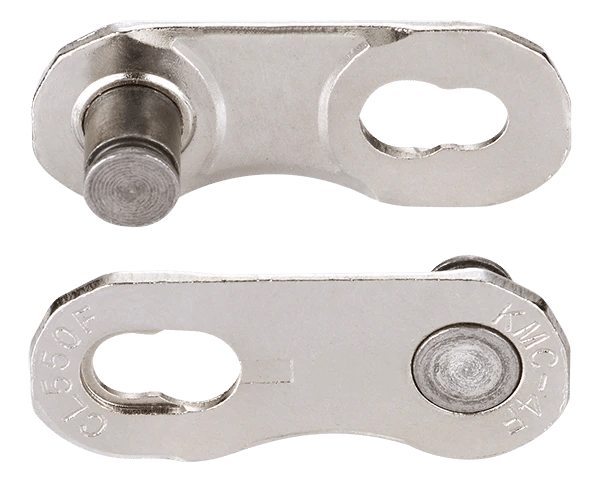 1750347548-cl550f-np1 KMC MISSING LINK FLAT 12/13V Silver - Imagen 1
