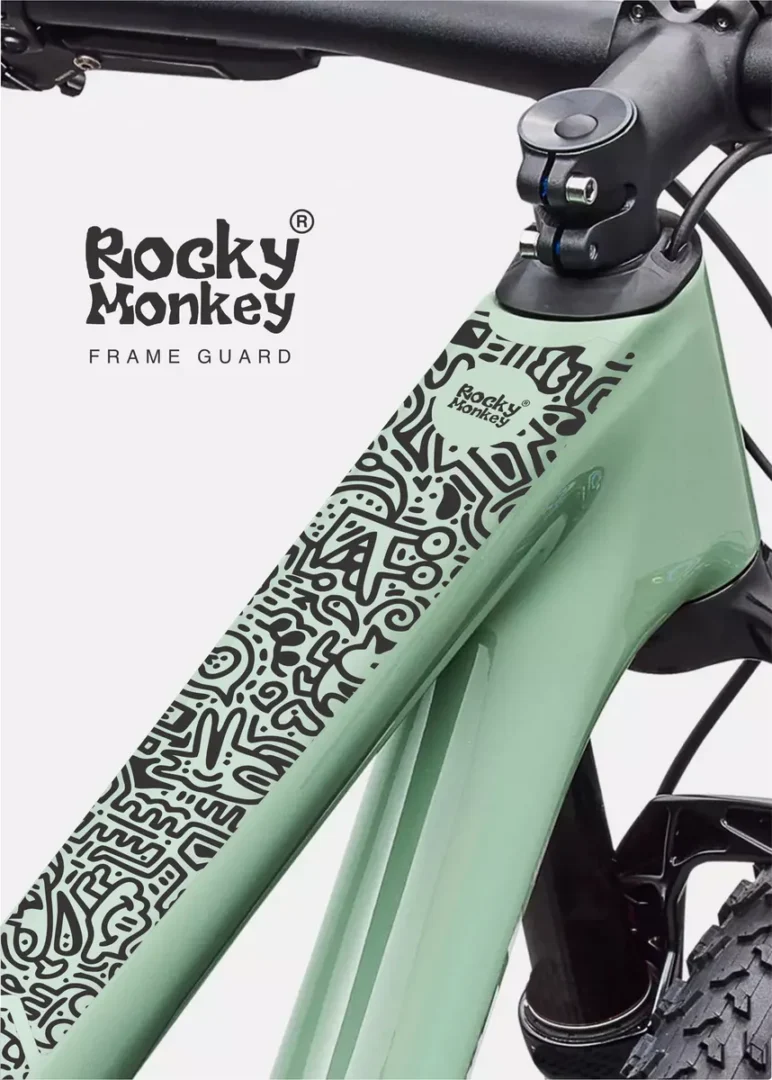 FUN NEGRO KIT PROTECTOR ROCKY MONKEY ADVANCE Fun Negro - Imagen 1