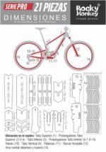KIT PROTECTOR ROCKY MONKEY PRO Winter Blanco - Imagen 7