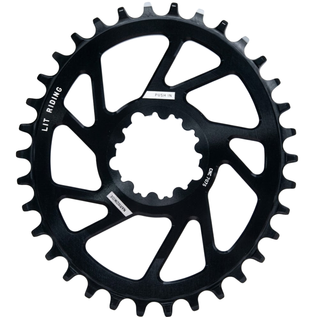 DM SRAM OVAL 2 LIT SRAM DIRECT MOUNT 3T OFFSET 3MM OVALADO - Imagen 1