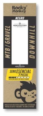 KIT PROTECTOR ROCKY MONKEY ESENCIAL Marcovecchio Negro - Imagen 3